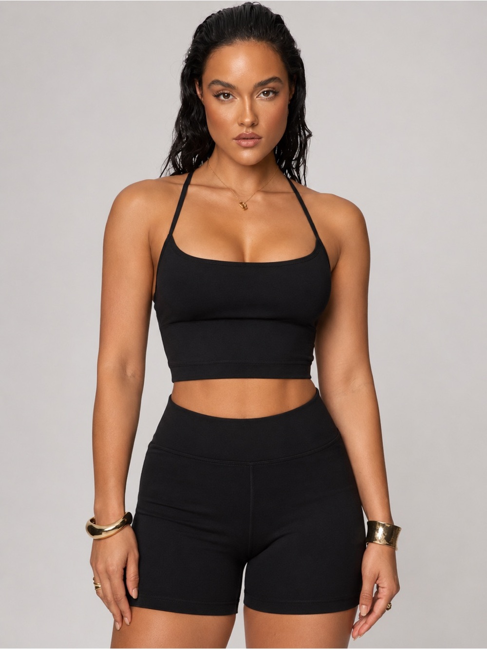 Jluxlabel Black On The Move Biker Short S